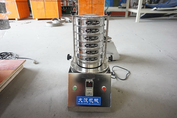 300T试验筛筛机+筛框展示图