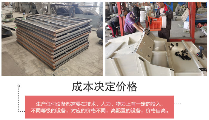 直线筛分机筛网,筛箱部件展示